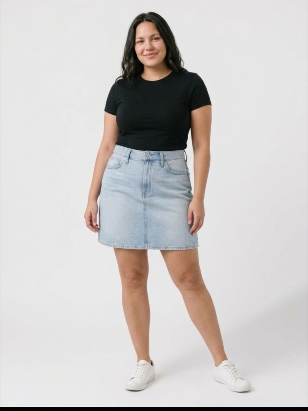 NWT Madewell Rigid Denim A-Line Mini Skirt sz 30